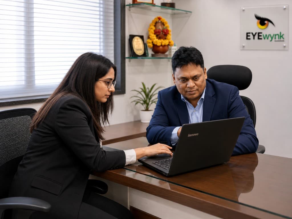 Sanjay Pandey and Pari Yadav at Eyewynk